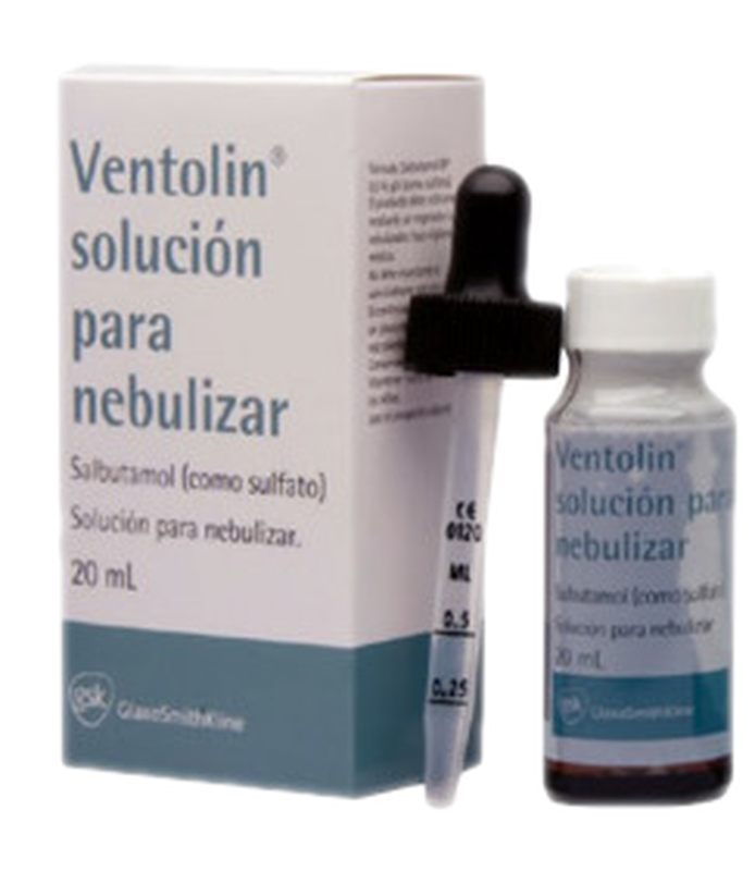 Ventolin Solucion Para Nebulizar 0,5 % [20 Ml]