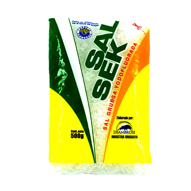 Sal Gruesa Yodofluorada Sek 500 G