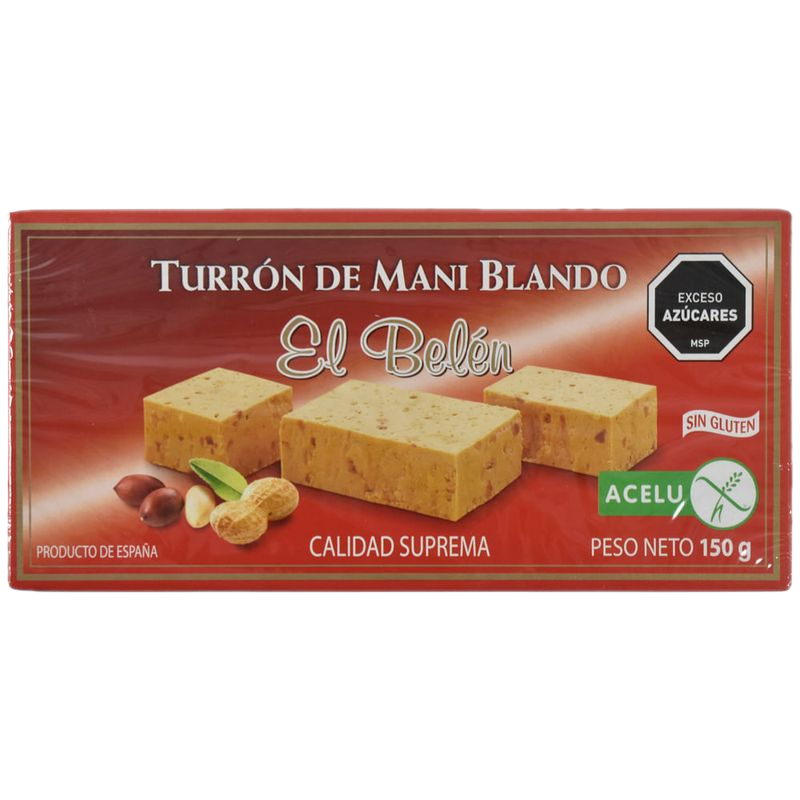 Turrón Maní Blando Belén 150 G