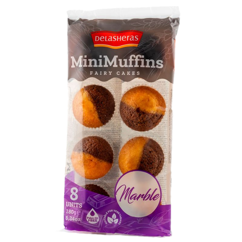 Magdalenas De Las Heras Marmoladas 8 Unidades 180 G