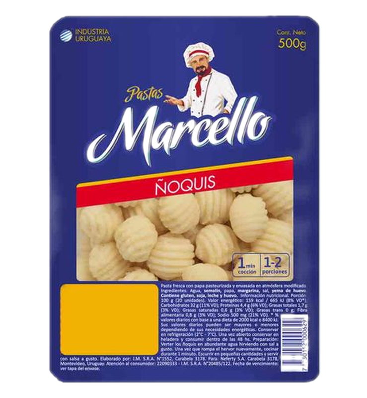 Ñoquis Marcelo 500 G