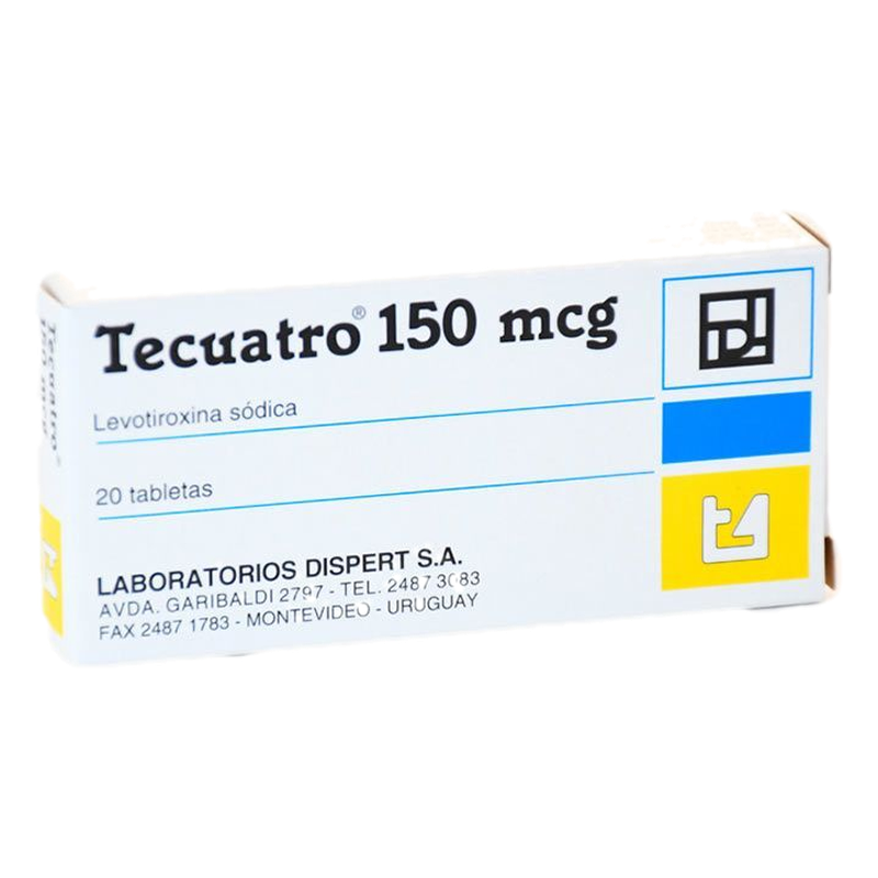 Tecuatro 150 Mcg X 20 Comprimidos