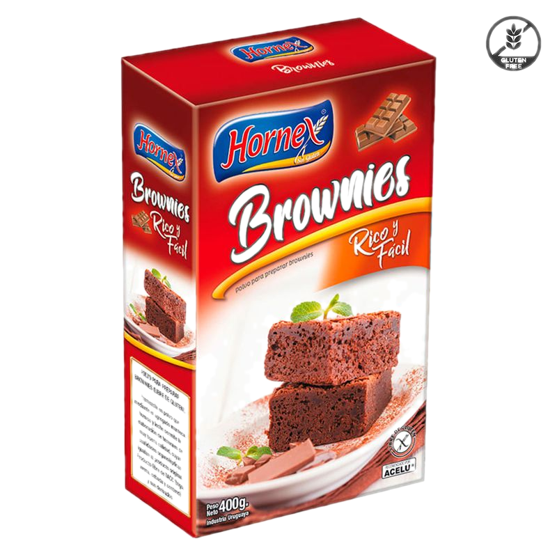 Premezcla Para Brownie Hornex Sin Gluten