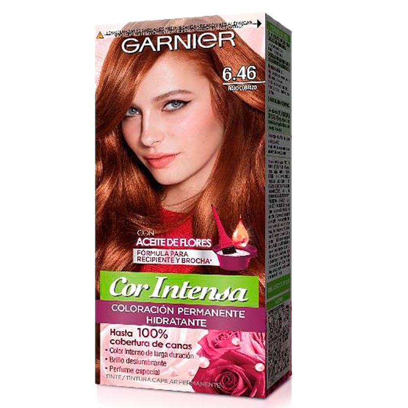 Coloración Nutrisse Cor Intensa Rojo Cobre 6.46