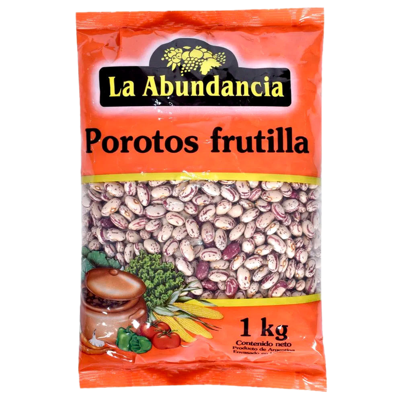 Porotos Frutilla La Abundancia 1 Kg