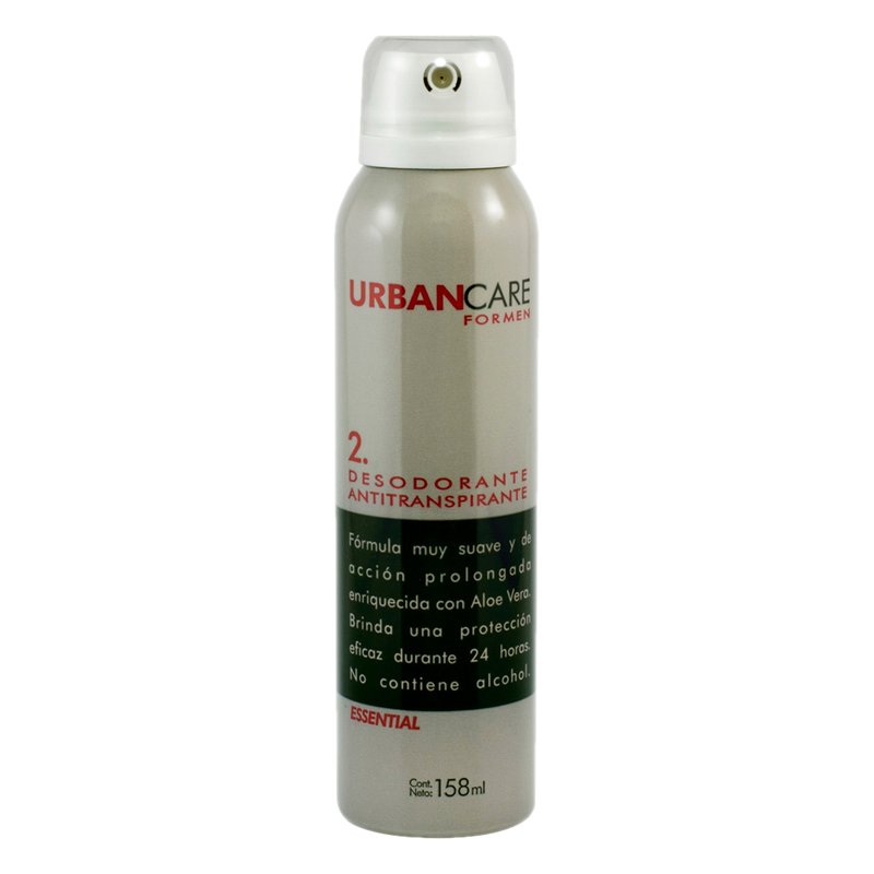 Antitranspirante Urban Care For Men Essential Aerosol 150 Ml