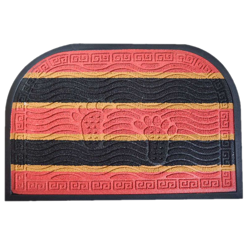 Felpudo Base Goma Semicircular 45x60 Cm