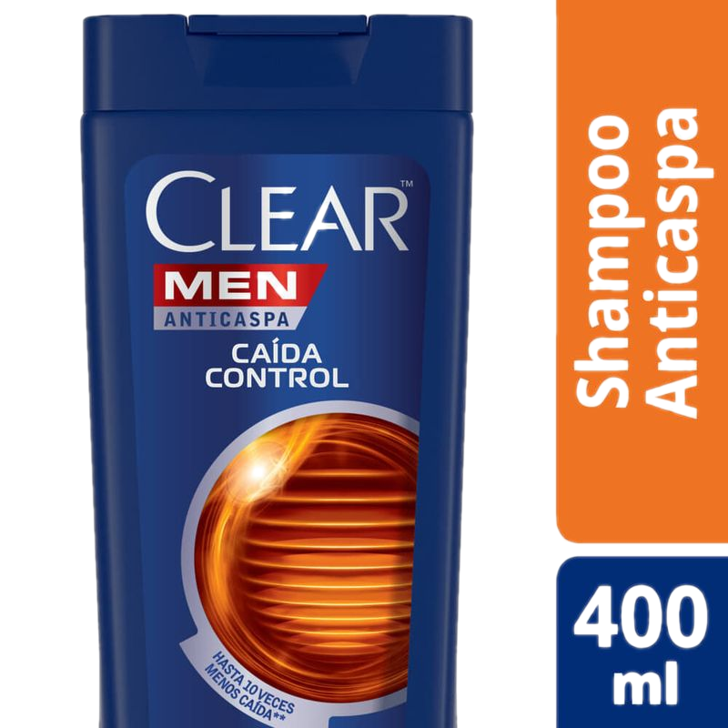 Shampoo Clear Caída Control 400 Ml