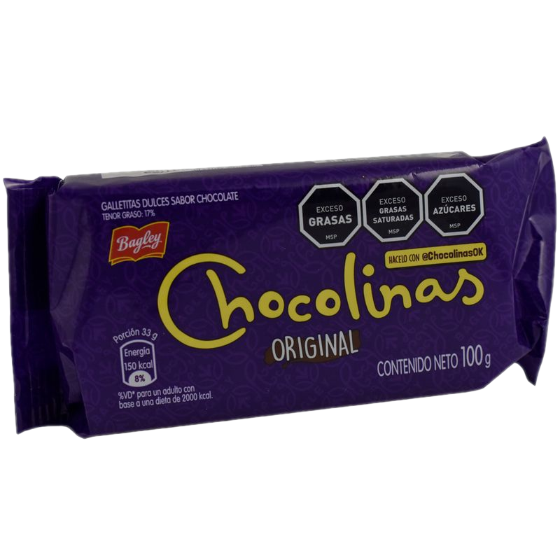 Galletitas Chocolinas Bagley 100 G