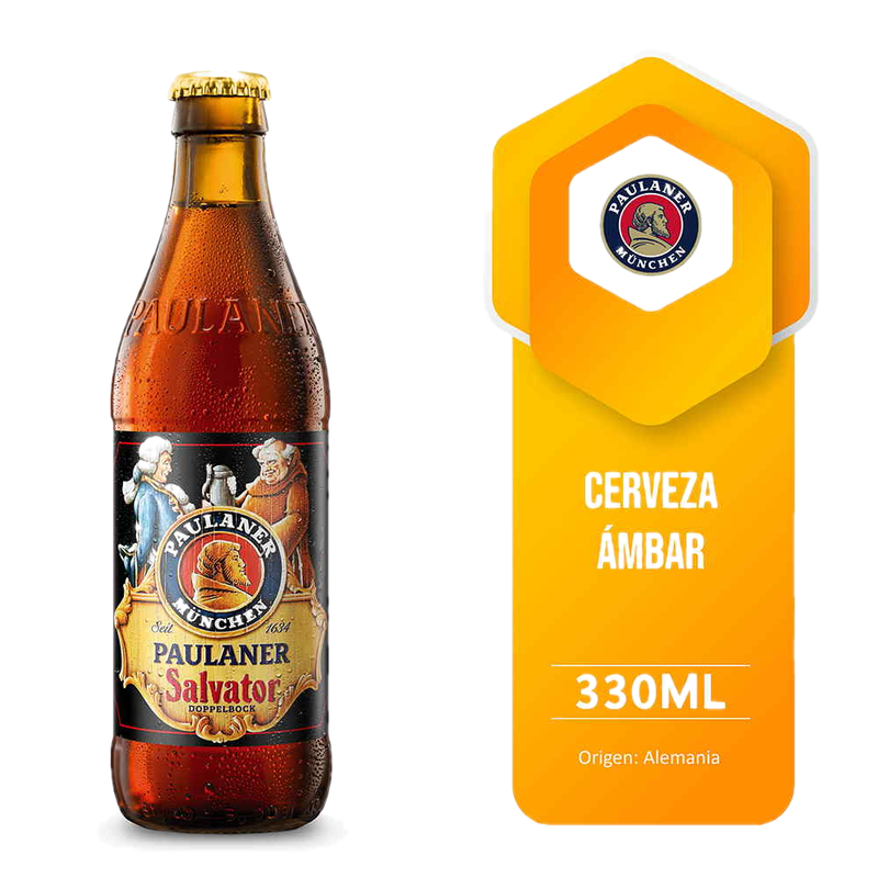 Cerveza Paulaner Salvator 330 Ml