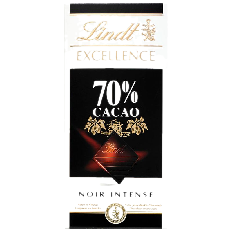 Chocolate Lindt Lindor Extra Chocolate Amargo 70% 100 G