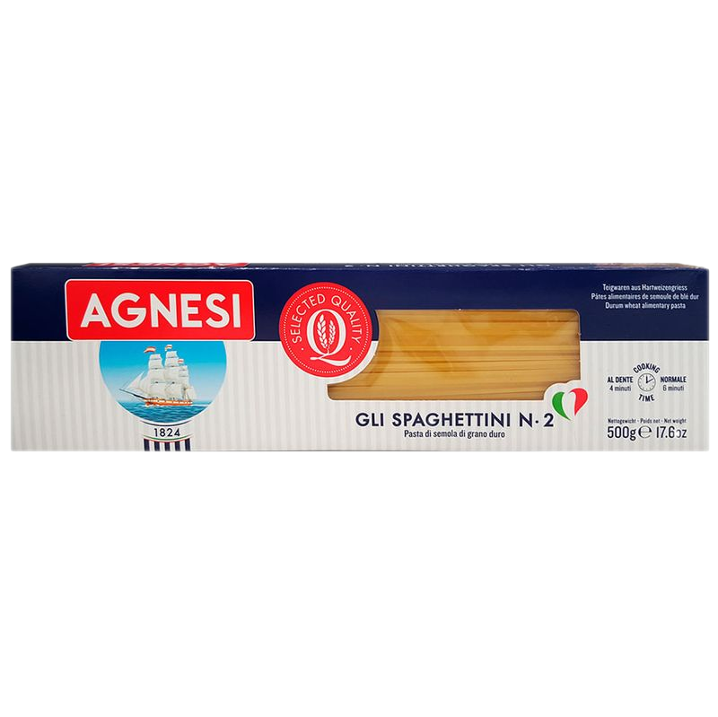 Fideos Spaghettini Agnesi 500 G