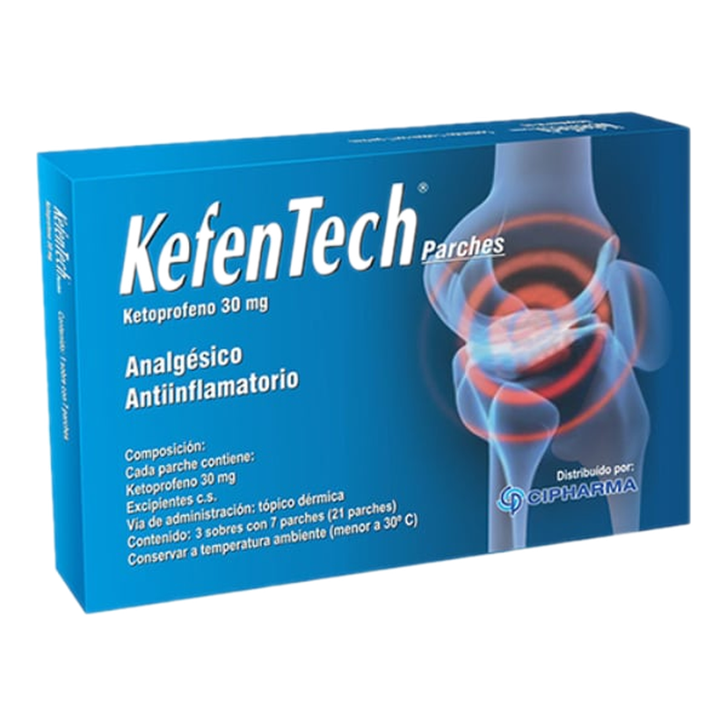 Kefentech 30 Mg 21 Parches