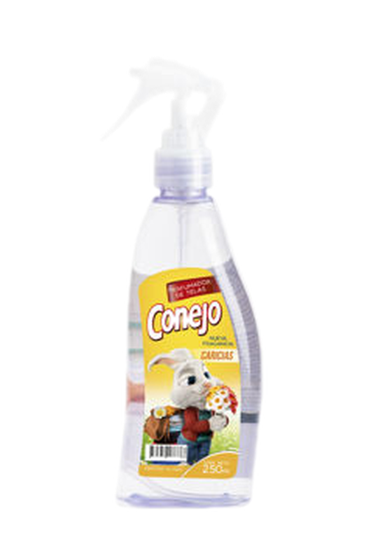 Conejo Caricias Perfumador Ropa Gatillo 250 Ml