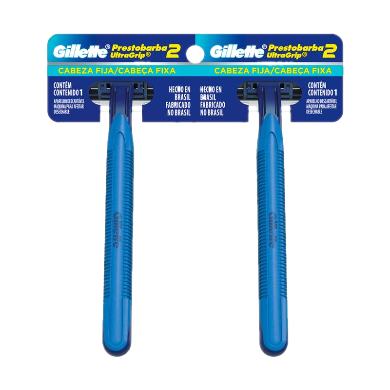 Máquina Prestobarba Gillette Ultragrip Tcard 2 Unidades