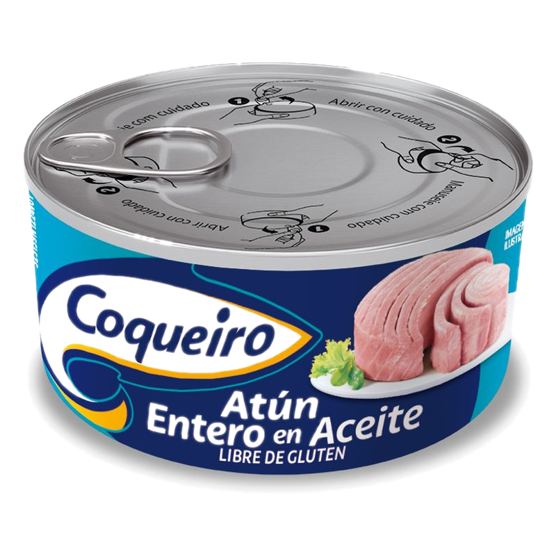 Atún Solido En Aceite Coqueiro 170 G Con Abre Fácil