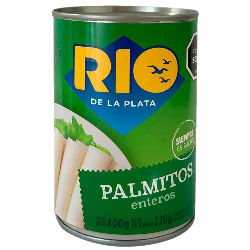 Palmitos Enteros Rio De La Plata 400 G