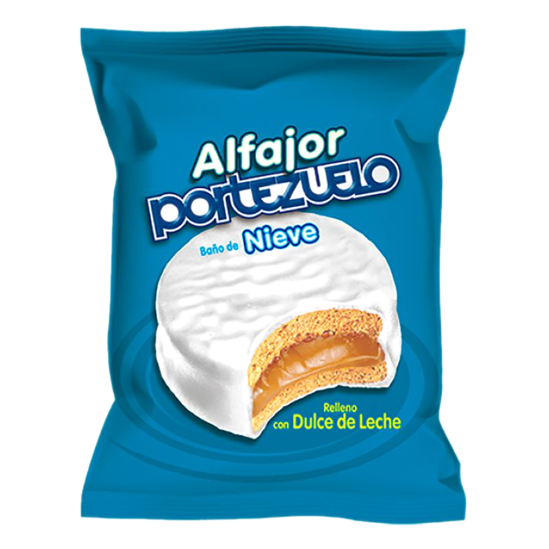 Alfajor Portezuelo Nieve