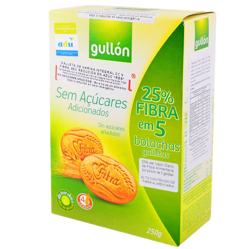 Galletitas Gullón Diet Fibra Sin Azúcar 250 G