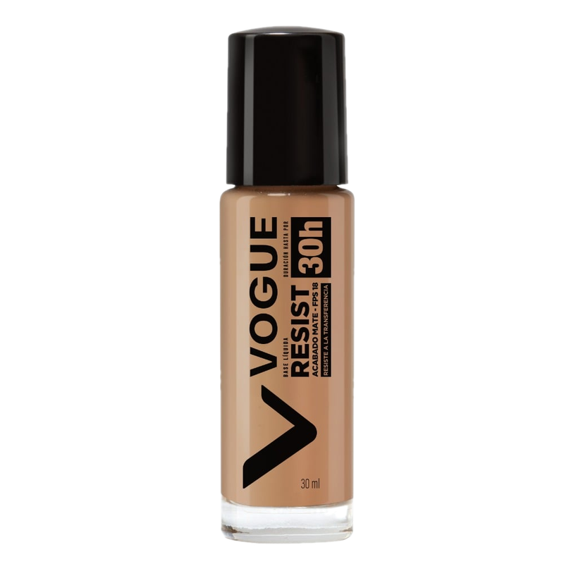 Base Vogue Resist Larga Duración N°15 Miel 30 Ml