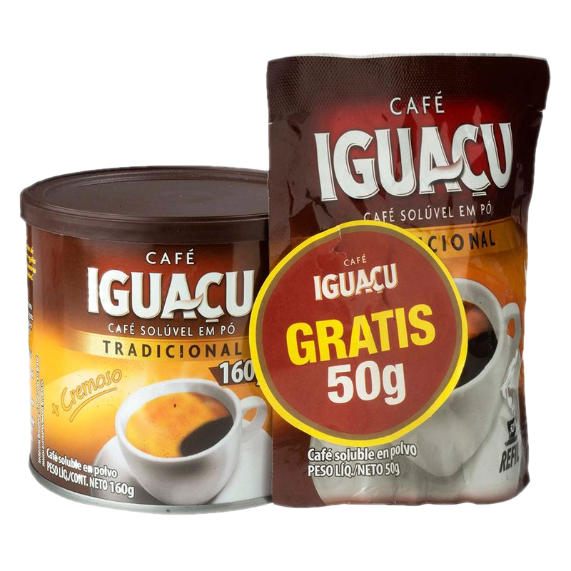 Pack Café Iguacu Lata 160 G + Recarga 50 G