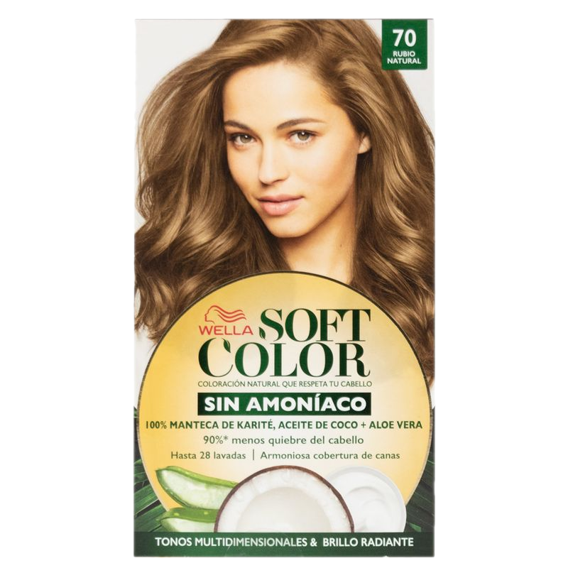 Coloracion Soft Rubio Natural 70