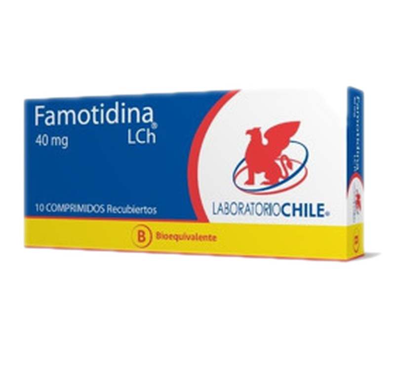 Famotidina Chile 40 40 Mg [10 Comp.]