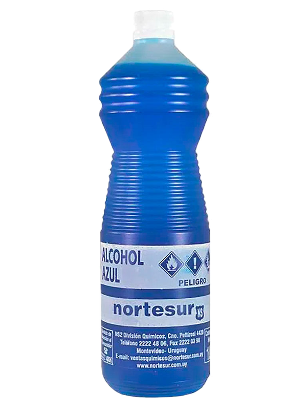 Alcohol Nortesur Azul 1 L