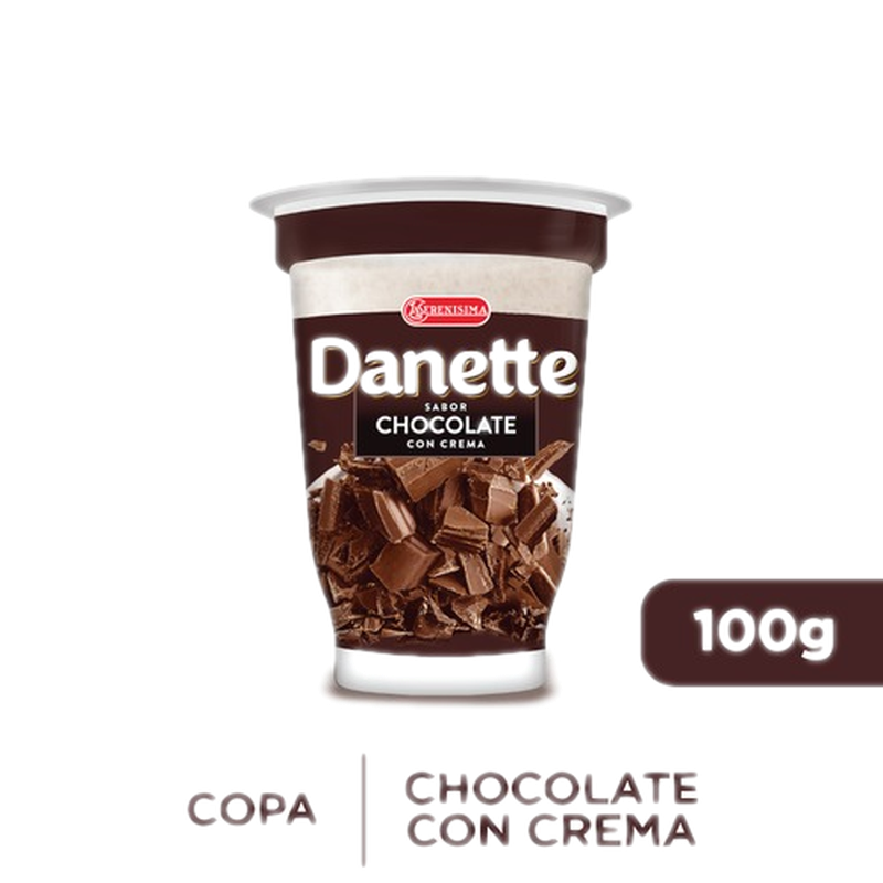 Postre Danette Copa 100 G Choc.c/crema