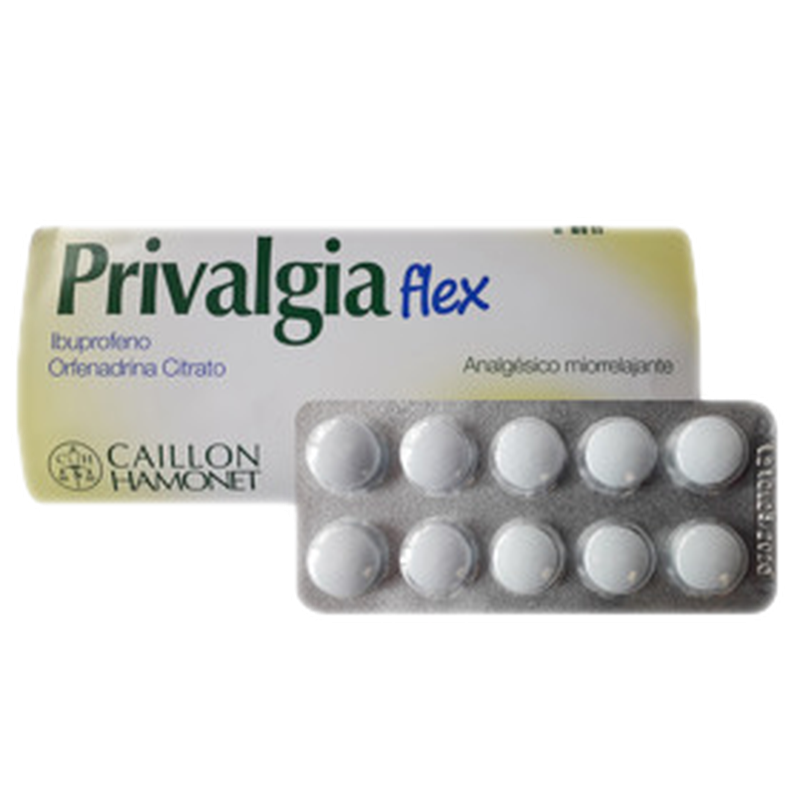 Privalgia Flex 400+35mg [10 Comp.]