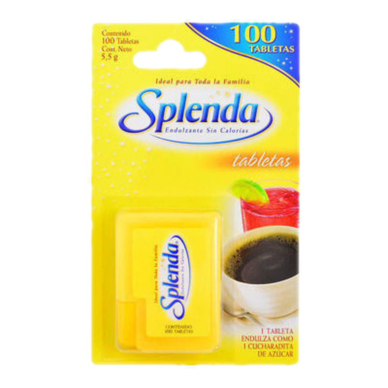 Splenda 100 Tabletas