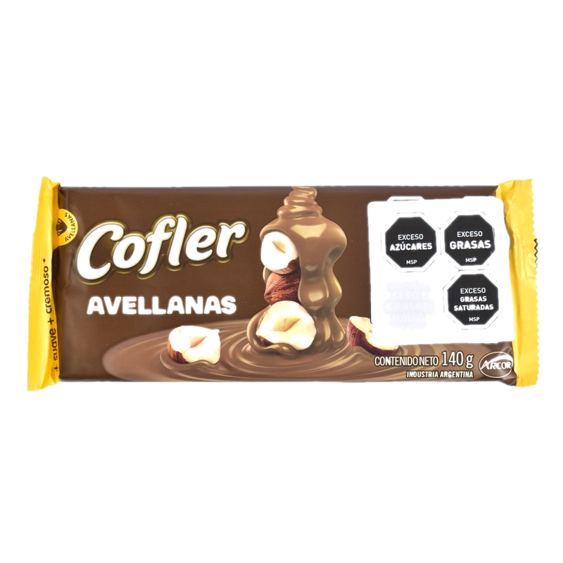 Chocolate Cofler Con Avellanas 140 G