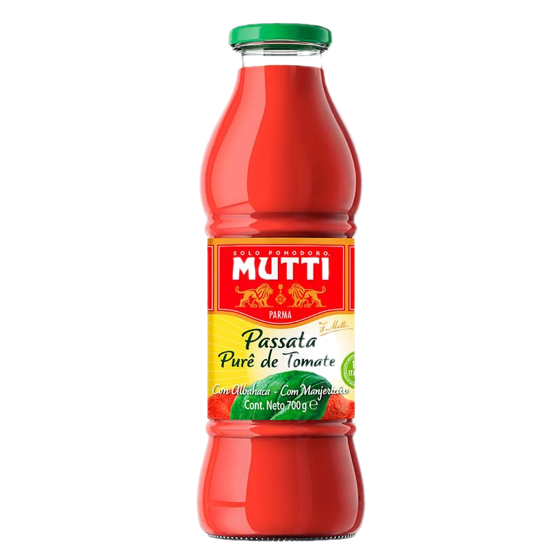 Passata Con Albahaca Mutti 700 G