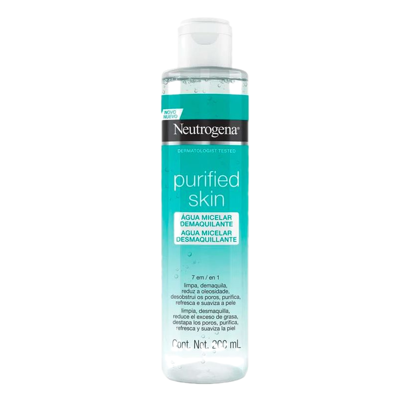 Agua Micelar Neutrógena Desmaquillante 200 Ml