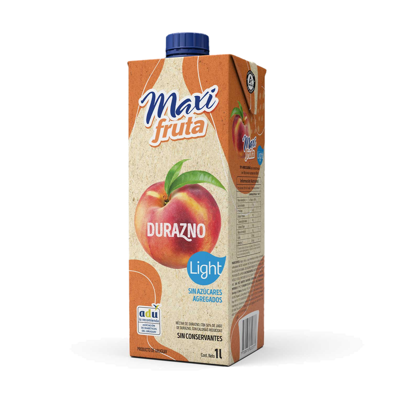 Jugo Maxifruta Light Durazno 1 L