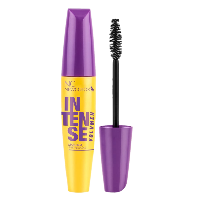 Máscara De Pestañas Newcolor Waterpoof Intense Volumen