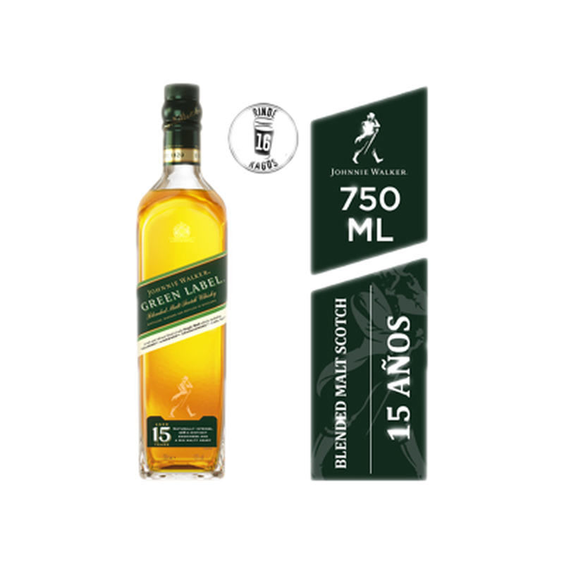 Whisky Johnnie Walker Green Label 750 Ml
