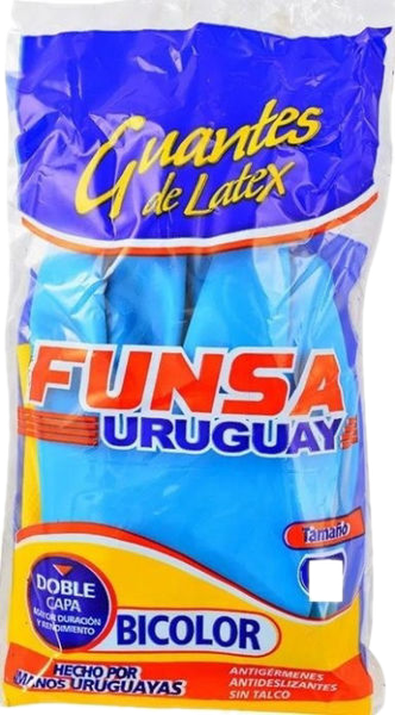 Guantes Funsa Bicolor 10 1/2 ***
