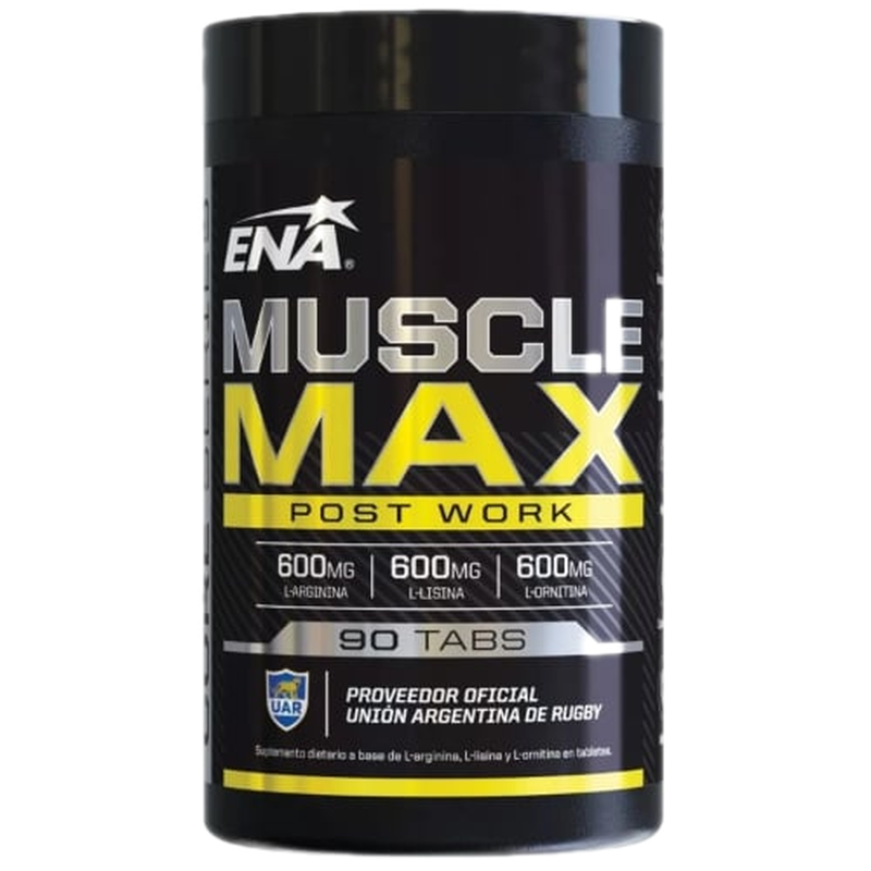 Suplemento Ena Muscle Max 90 Tabletas