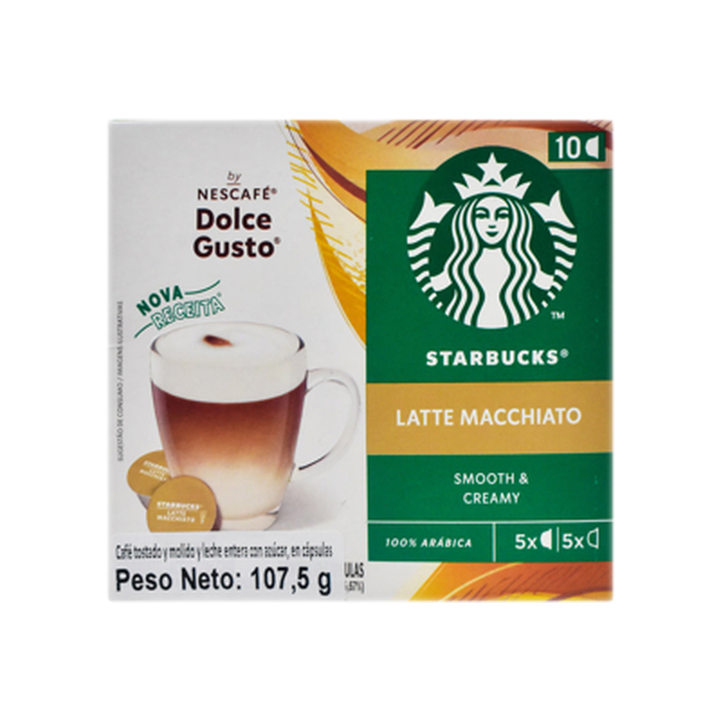 Cápsulas De Café Starbucks Caramel Macchiato (10 Unidades)