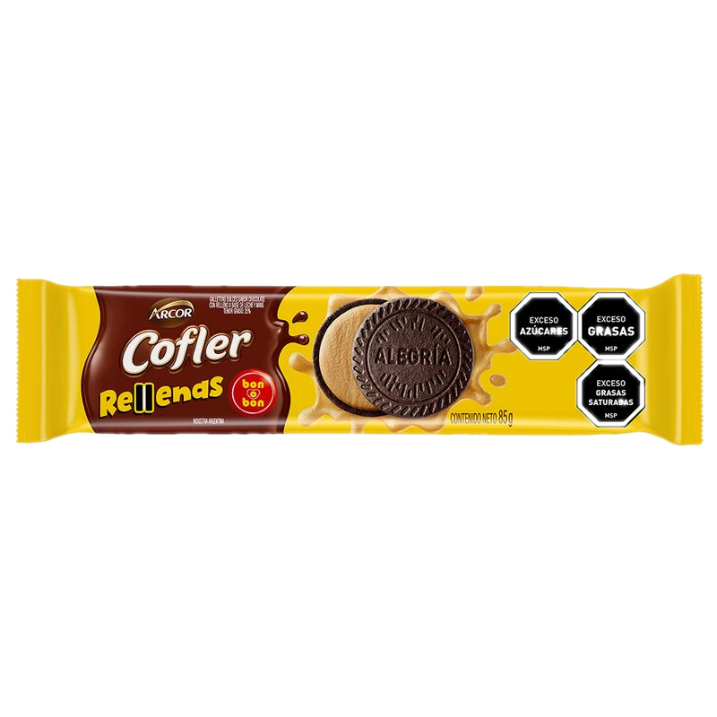 Galletitas Rellenas Cofler Bon O Bon 85 G