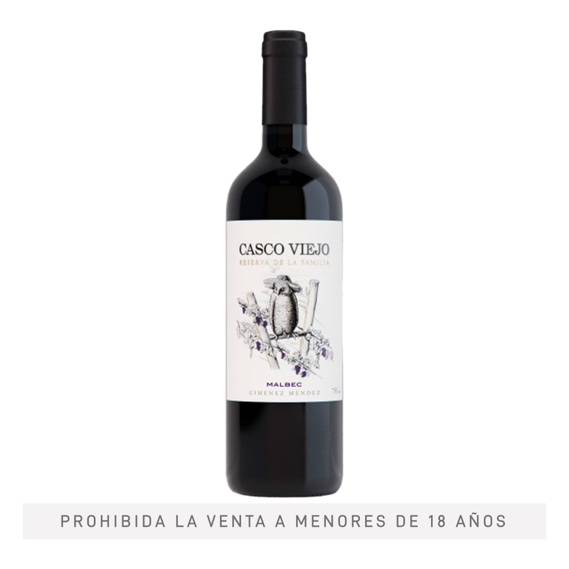 Vino Casco Viejo Reserva Malbec 750 Ml