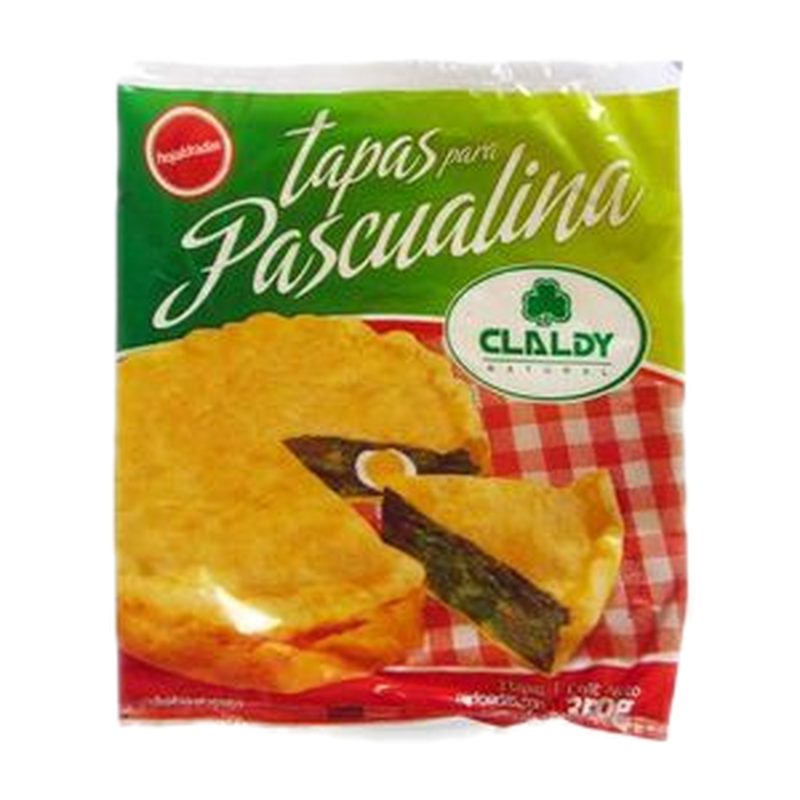 Tapas Para Pascualina Claldy Redonda 350 G.