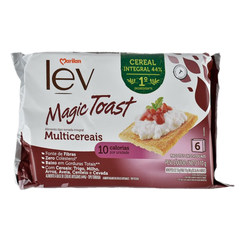 Tostadas Magic Toast Marilan Multicereal 110 G