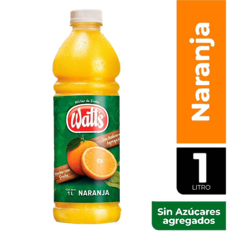 Jugo Watts Naranja 1 L