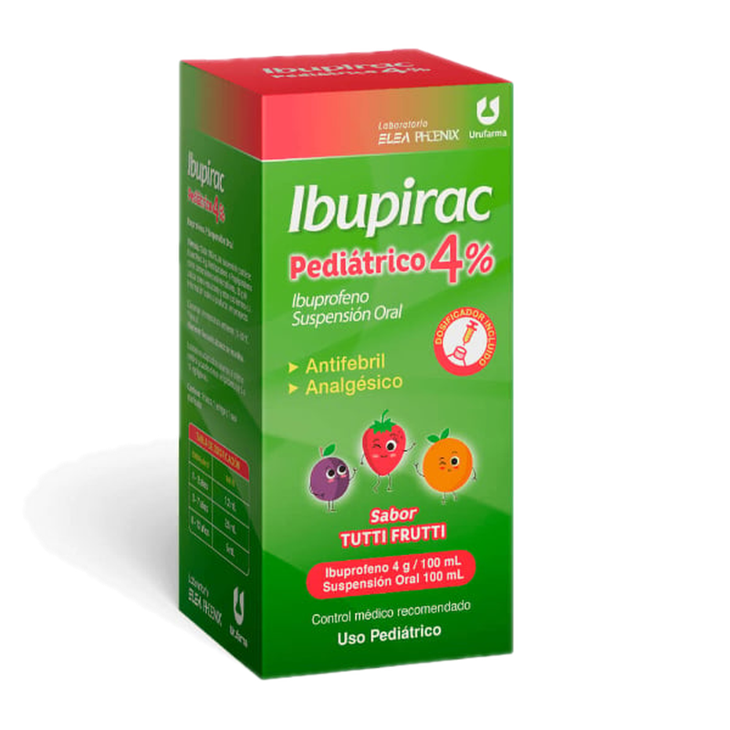 Ibupirac 4% Pediátrico Suspensión 100 Ml