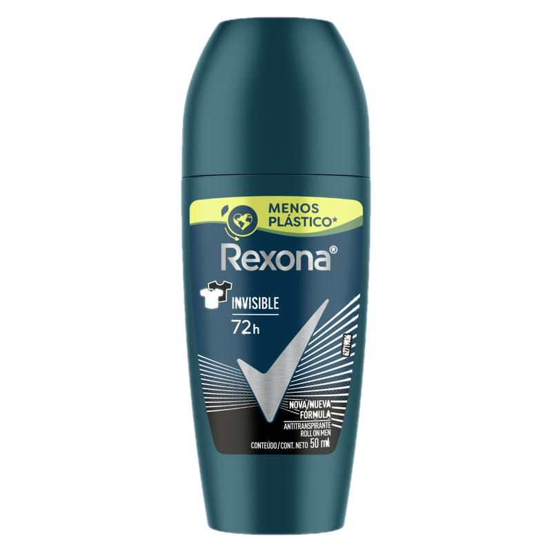 Antitranspirante En Roll On Rexona Men Invisible 50 Ml