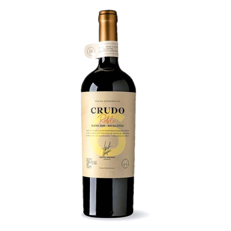 Vino Crudo Roble Tinto Blend 750 Ml