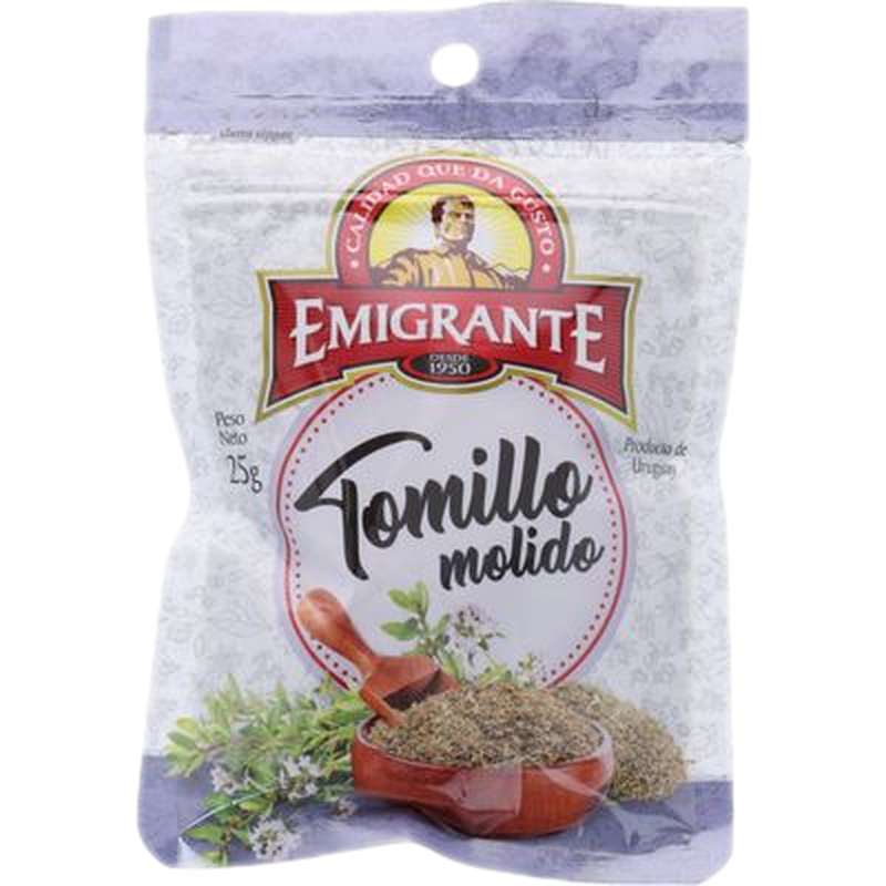 Tomillo Molido Emigrante 25 G