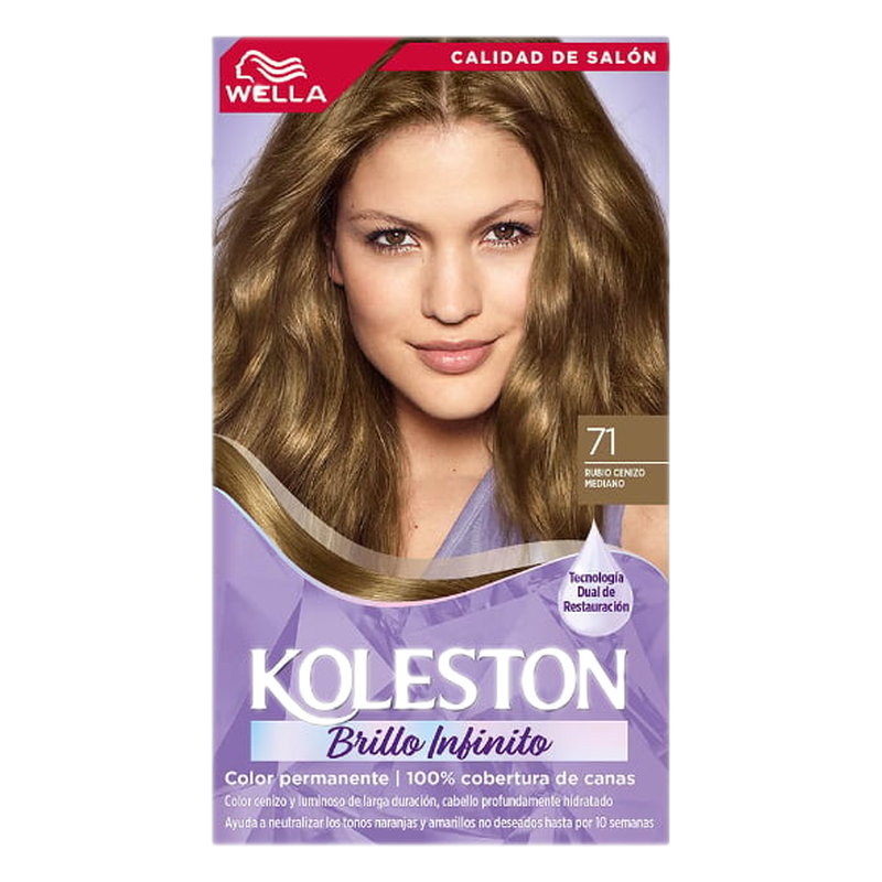 Koleston Kit Rubio Ceniza Mediano 71